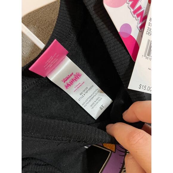 NWT Toddler Girl Disney Minnie Mouse Halloween
Top Bottom‎ Fleece Set Black 5T - Picture 6 of 9